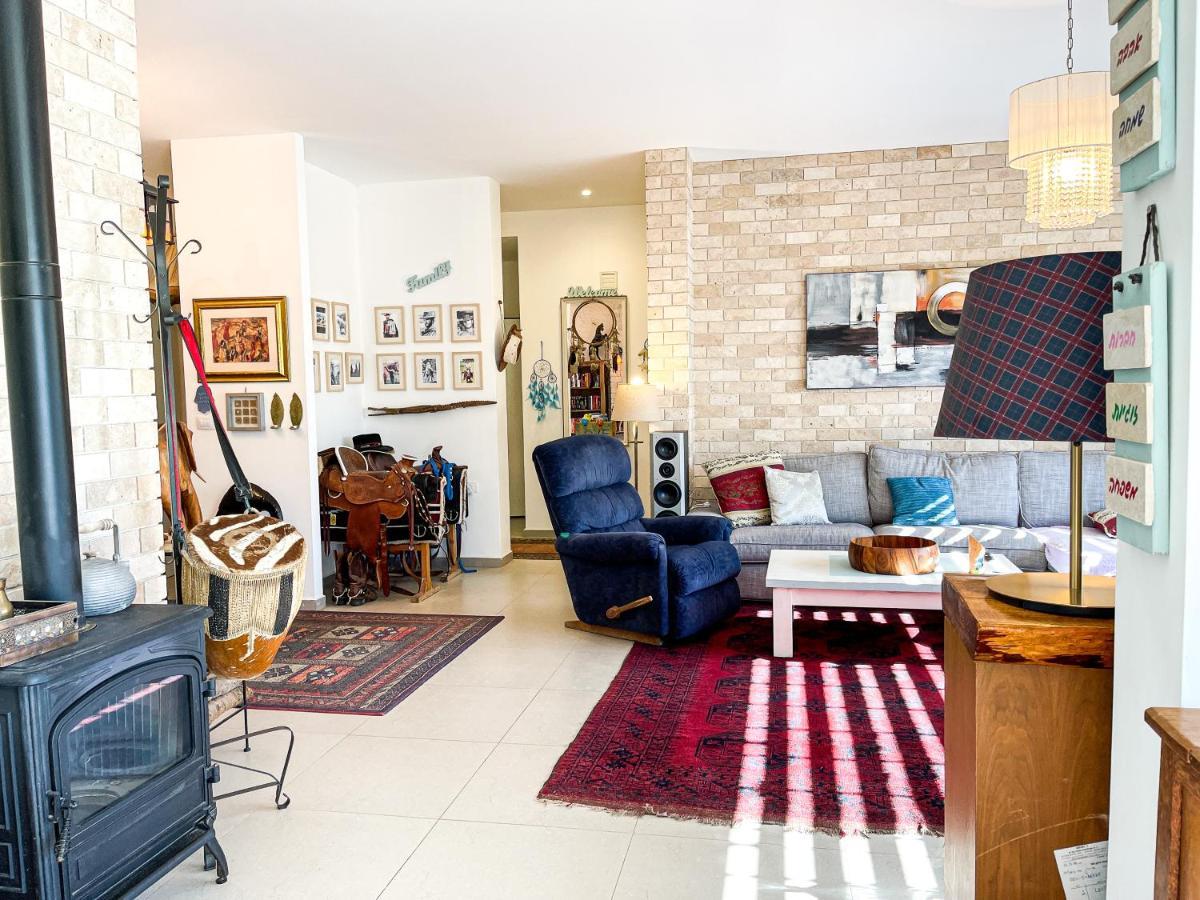 בית קסום בשדה נחמיה Villa Bagian luar foto