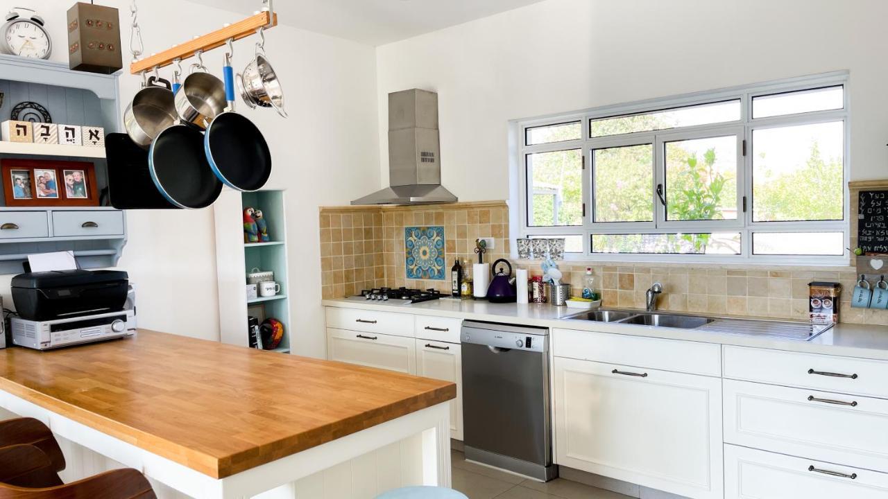בית קסום בשדה נחמיה Villa Bagian luar foto
