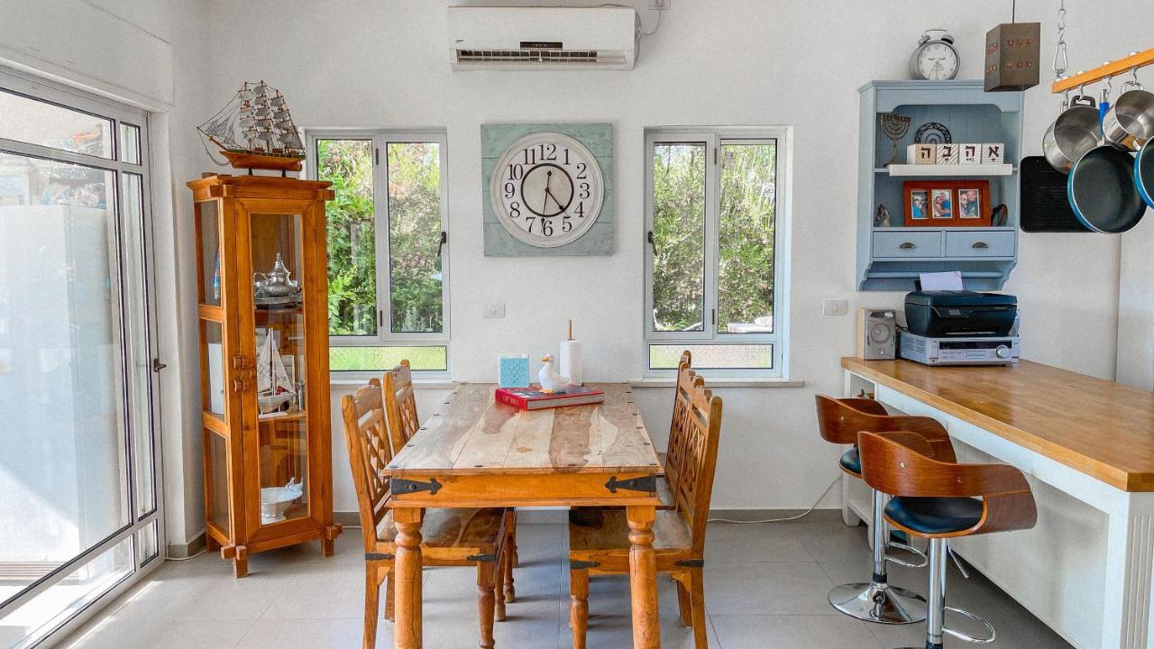 בית קסום בשדה נחמיה Villa Bagian luar foto